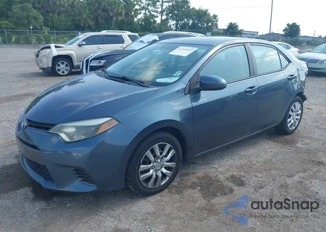 2015 Toyota Corolla Le from USA, damaged, VIN 2T1BURHE1FC477021